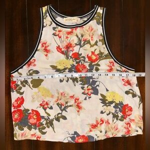 Abercrombie & Fitch Floral Sleeveless Top